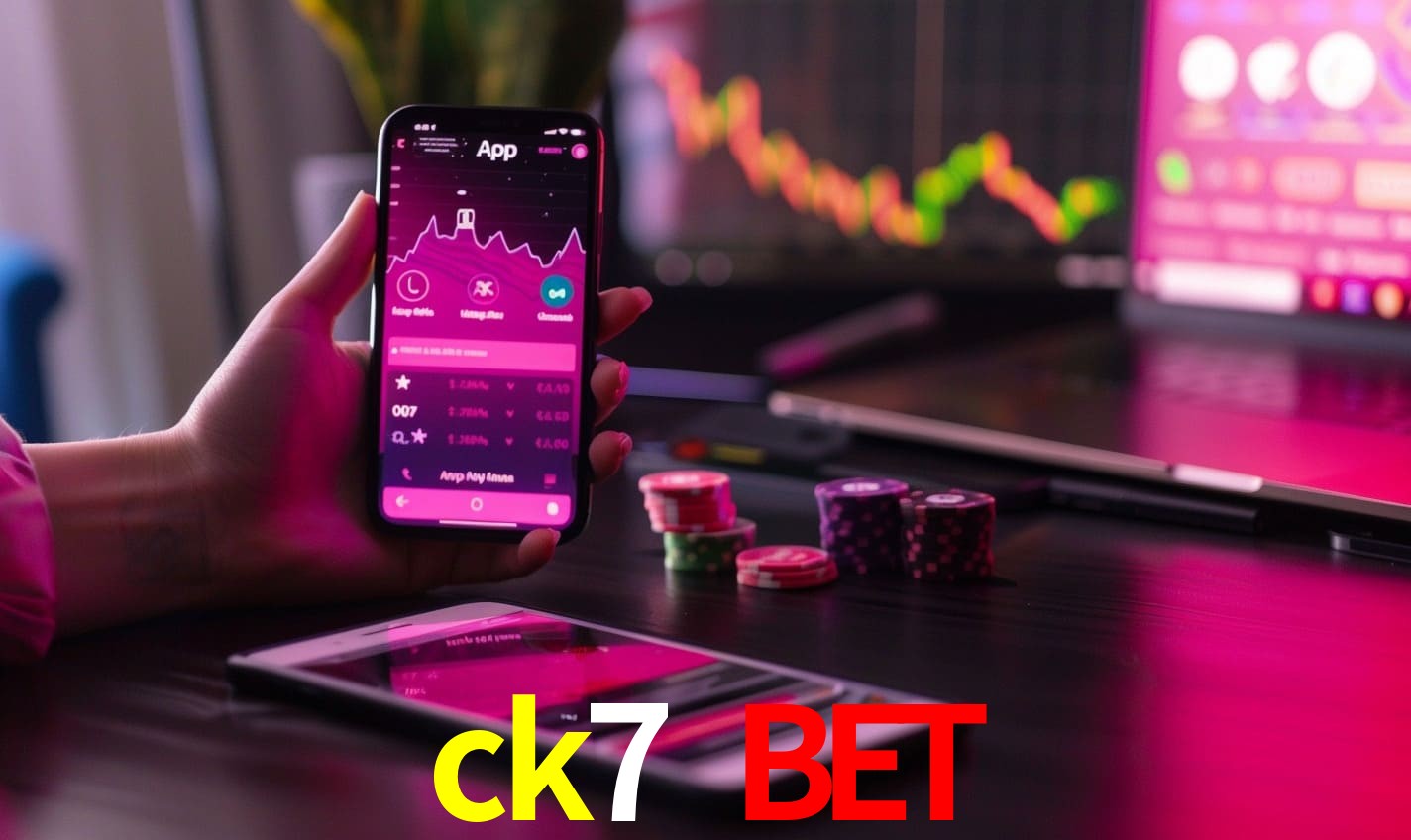 Comparação APP mobile vs versão web da ck7 bet